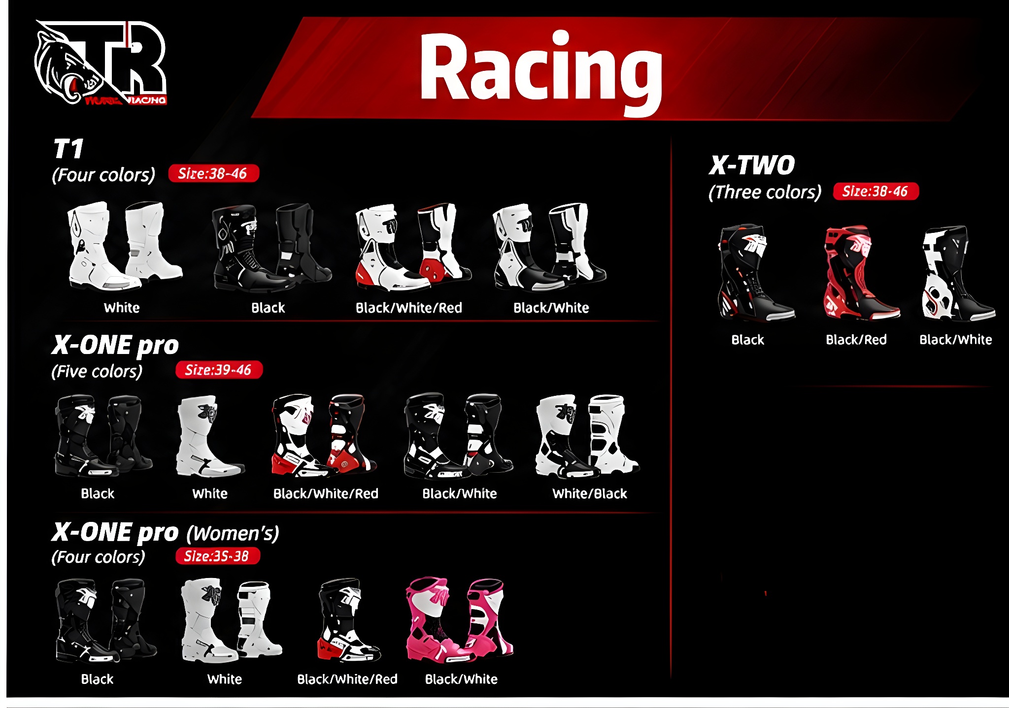 Owner-supplied Tiger racing range graphic
